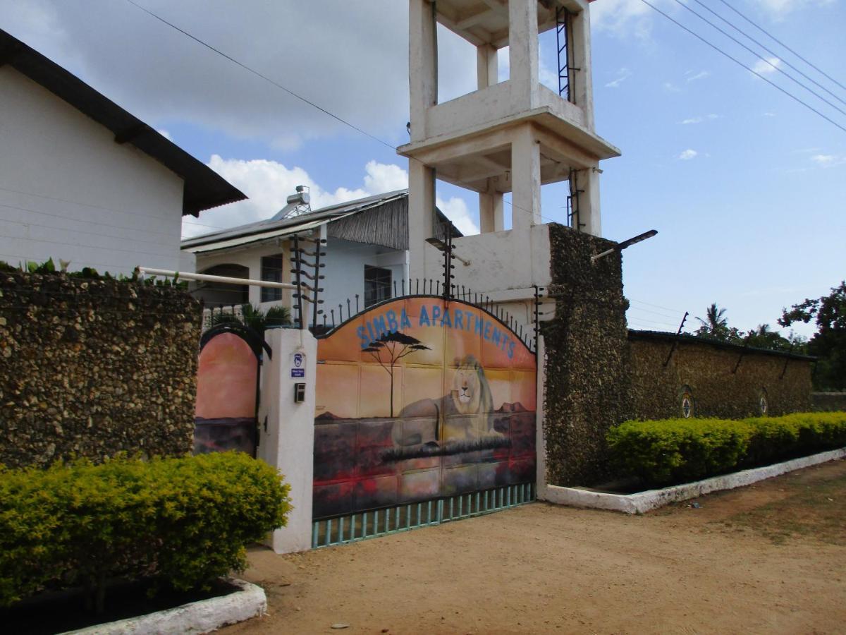 Simba Apartments Diani Beach Exterior photo